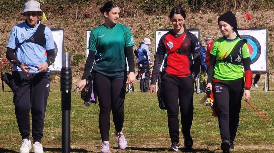 La comarca cosecha varias medallas en la primera jornada de la Liga Gallega
