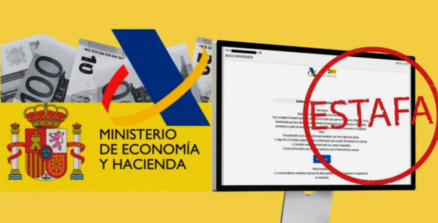 Cuidado con estas supuestas notificaciones de la Agencia Tributaria, son phishing
