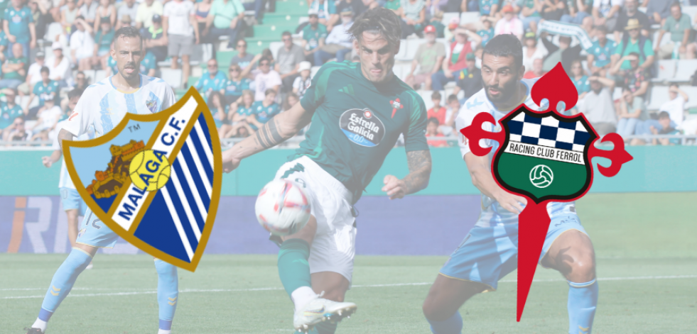 Así fue el Málaga-Racing de Ferrol (2-0)