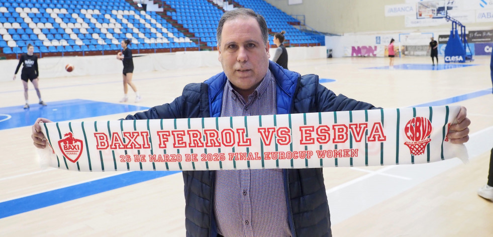 Santi Rey, presidente del Baxi Ferrol: 