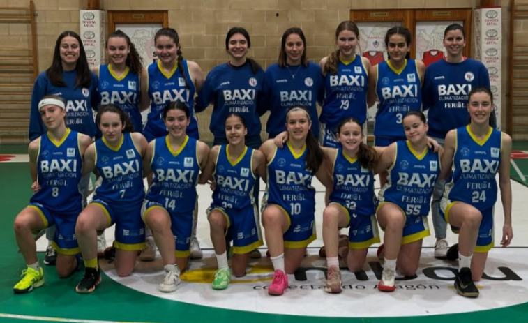 El equipo infantil del Uni Ferrol realizan un buen papel en la Minicopa