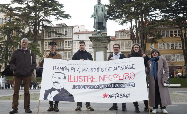 Un acto en Amboage visibiliza un tema tabú en solidariedade coas vítimas da escravitude