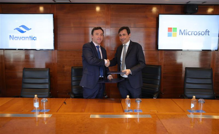 Navantia y Microsoft colaboran para impulsar la ciberseguridad y la IA en la industria de Defensa