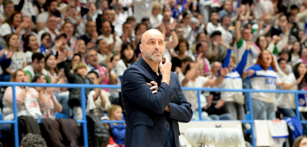 Lino López, técnico del Baxi Ferrol: “El equipo respondió, sacó carácter y le dio la vuelta”