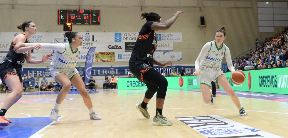 Julie Pospíšilová, jugadora del Baxi Ferrol: “Nunca había vivido un ambiente como este”