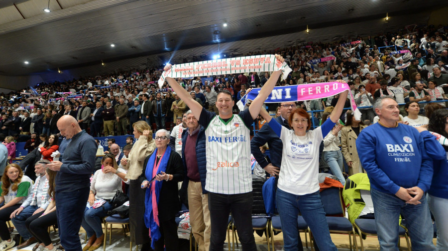 Pantalla gigante en el Cantón para la gran noche del Baxi Ferrol