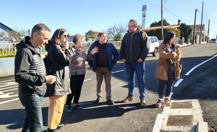 Fene completa las obras de mejora en las calles Castro y Beiramar