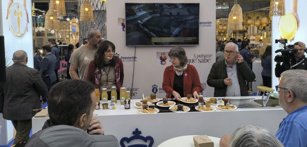 Triunfan en el Galicia Fórum Gastronómico los productos elaborados en A Fusquenlla