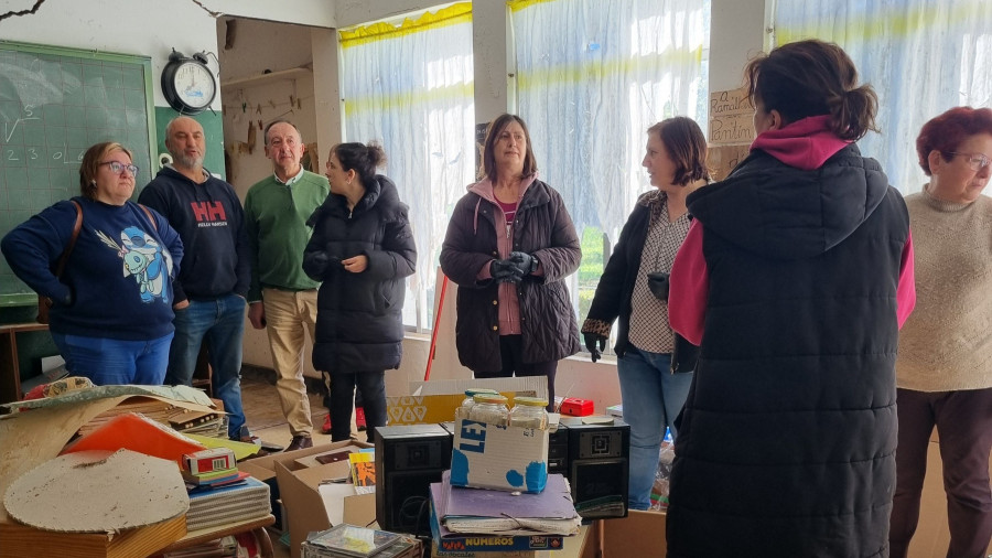 Valdoviño comienza con la recuperación de la escuela unitaria de Pantín