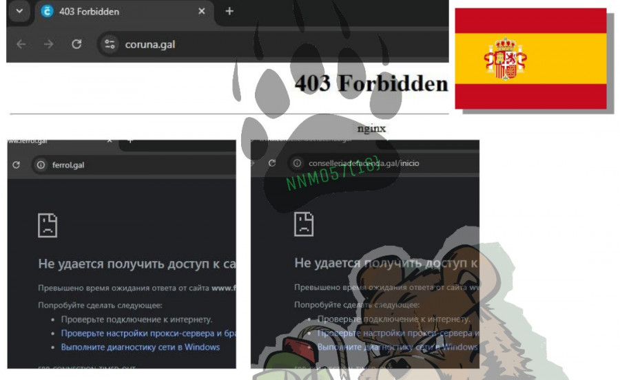 Ferrol, entre los últimos objetivos del grupo hacker Noname057