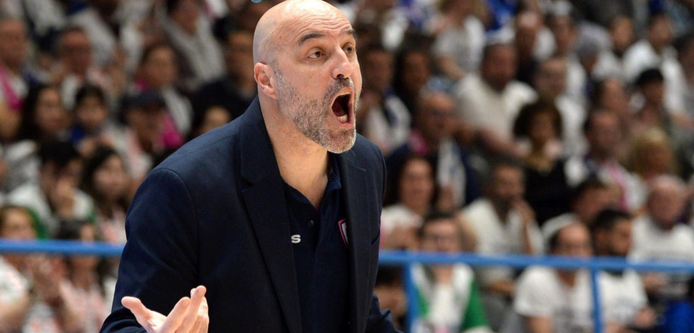Lino López, entrenador del Baxi Ferrol: “Ojalá sea un encuentro similar al que se vivió en A Malata”