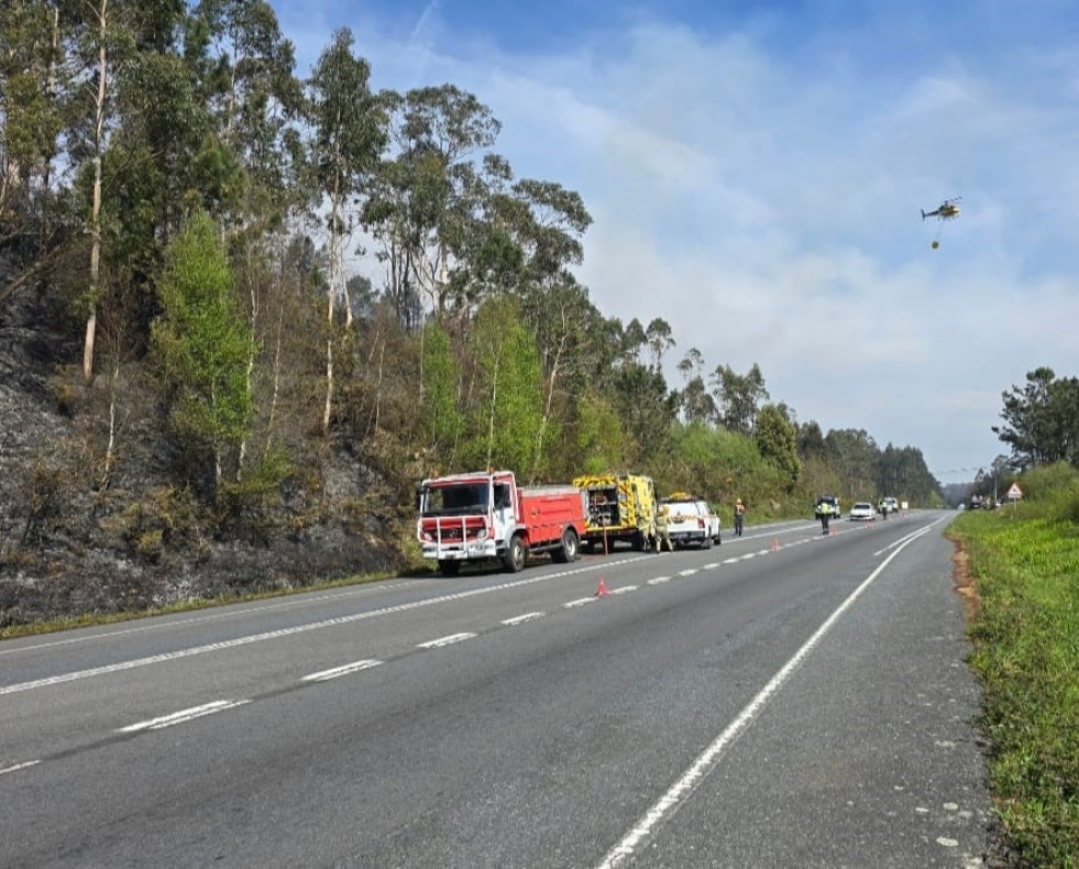 Incendio cabanas