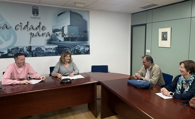 Narón se reúne con la CIG para abordar la situación del Servizo de Axuda no Fogar