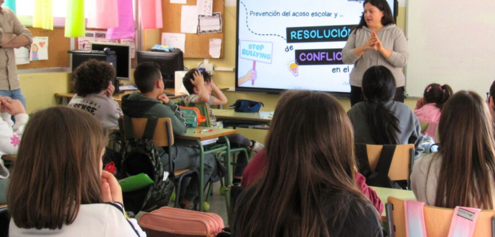 Neda impulsa en los colegios un ciclo para prevenir el acoso y ayudar a la resolución de conflictos