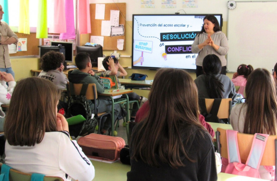 Neda impulsa en los colegios un ciclo para prevenir el acoso y ayudar a la resolución de conflictos