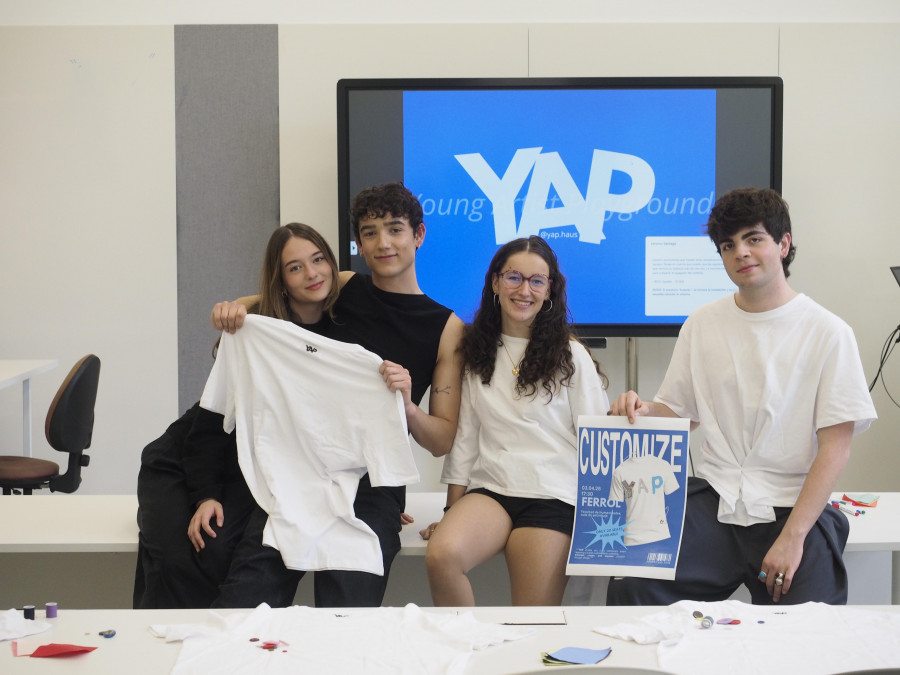 La marca de moda YAP se presenta en un evento con música y mucha creatividad en Ferrol