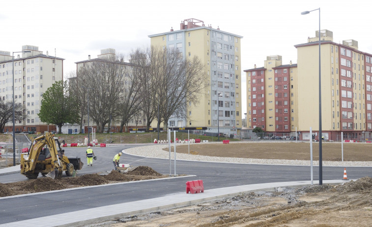 El Gobierno confirma la reapertura de la nueva glorieta entre Caranza y O Bertón el próximo 11 de abril