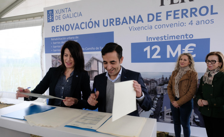 Doce millones, diecinueve actuaciones, diez barrios: la regeneración urbana de Ferrol