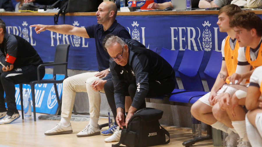 Pol Cuairan, entrenador de O Parrulo Ferrol: “Estoy orgulloso del trabajo de todo el equipo”