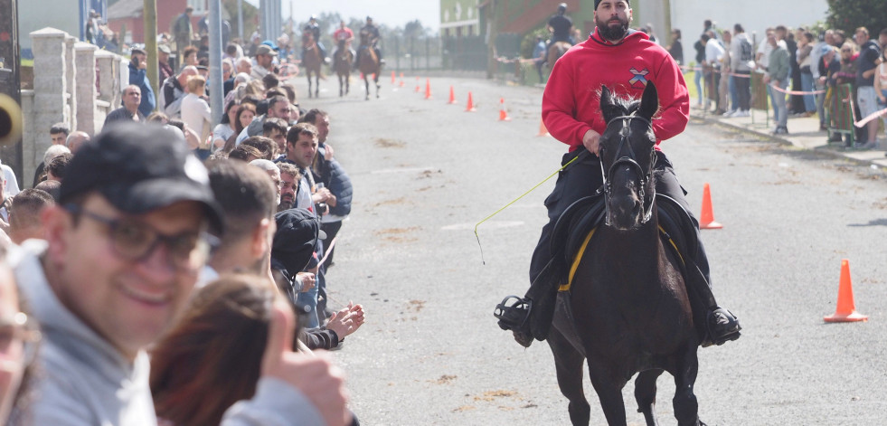 La Feira do Cabalo de Cerdido reunió a un millar de visitantes en una animada jornada