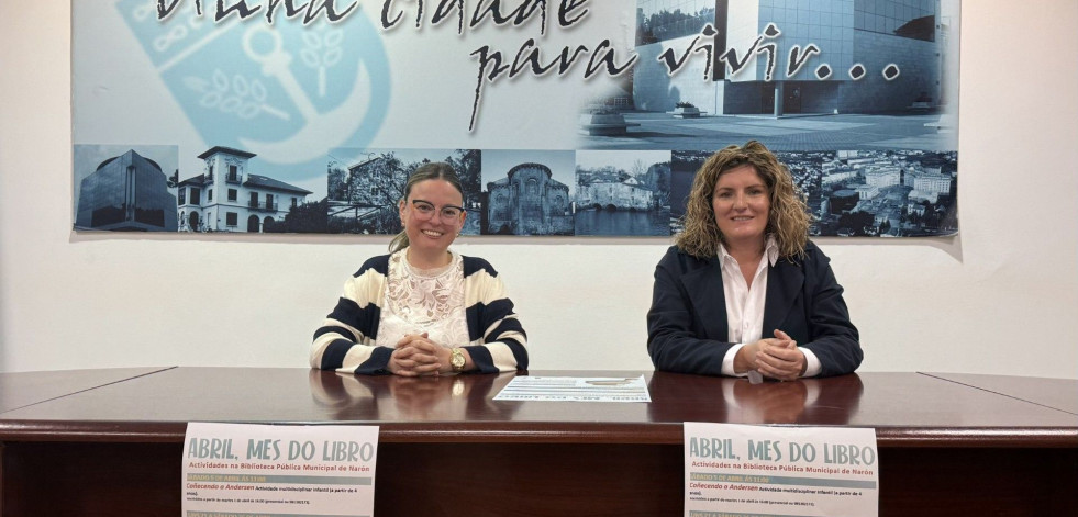 El Mes do Libro llega a Narón con un sinfín de propuestas en la biblioteca municipal