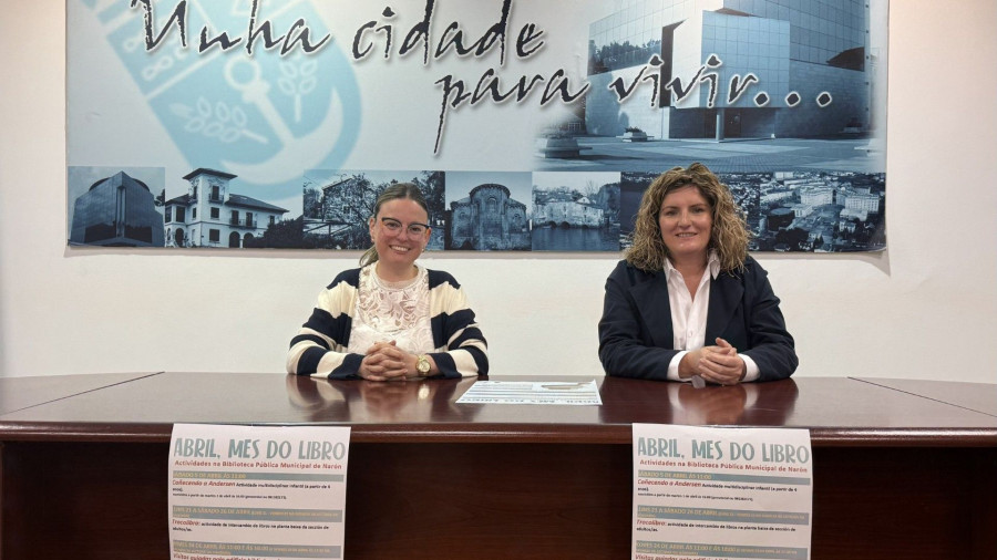 El Mes do Libro llega a Narón con un sinfín de propuestas en la biblioteca municipal
