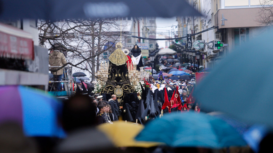 Este es el tiempo que nos espera en Ferrol durante los primeros días de procesiones de Semana Santa