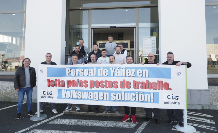 Movilizaciones por el preconcurso de acreedores de talleres Yáñez, concesionario de Volkswagen
