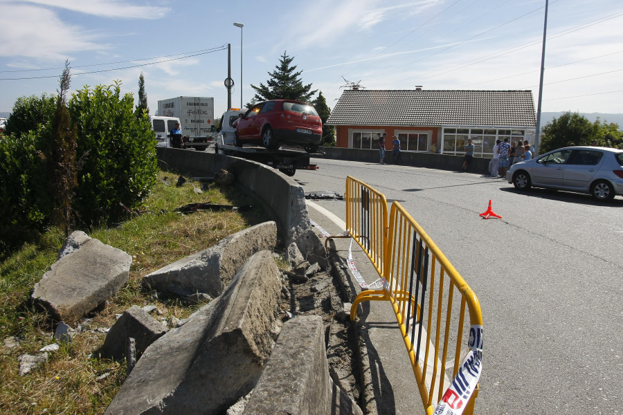El BNG reclama la reparación de la carretera del Acceso Norte, de titularidad estatal