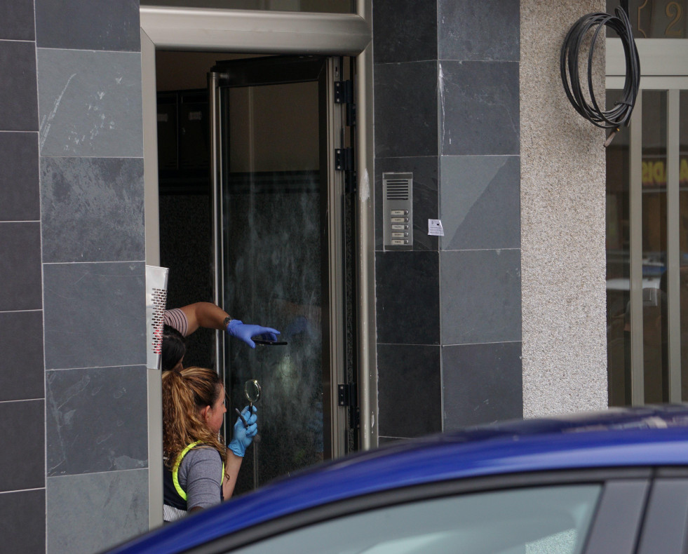Vivienda en la que se produjo el asesinato de una octogenaria en Monte Alto en 2023 @ Carlota Blanco