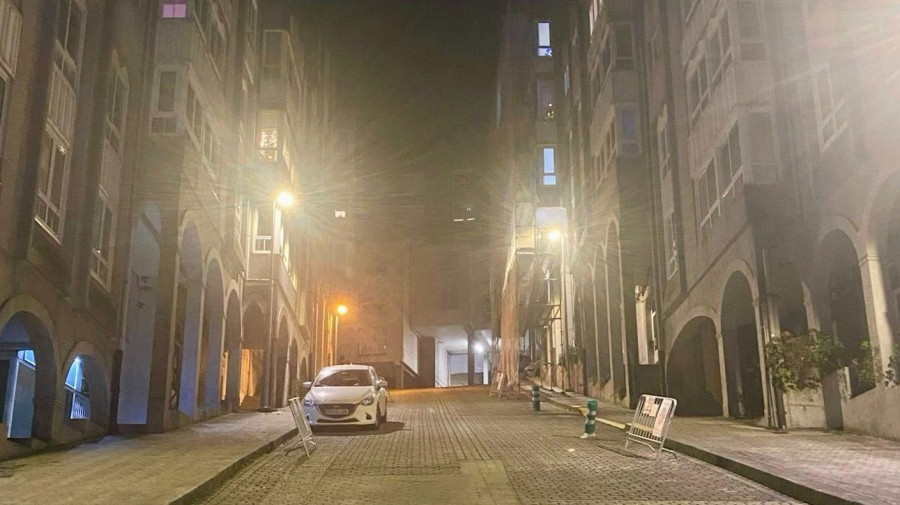 Pontedeume mejora el alumbrado en Eduardo Pondal e Irmandiños