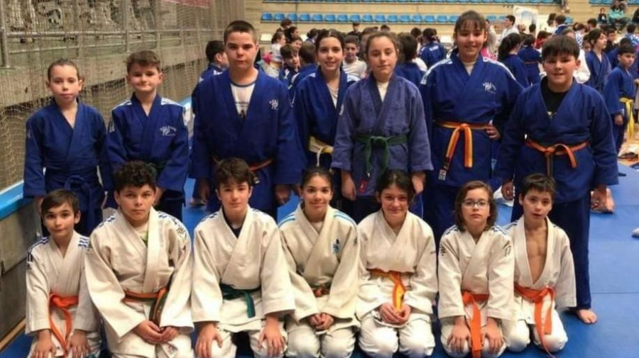 Liga Rías Altas de judo: La competición se cierra en A Xunqueira
