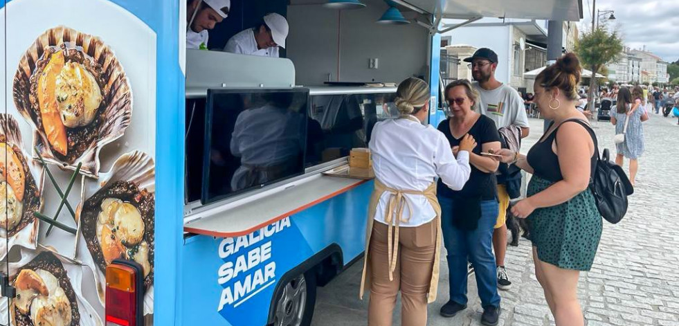 La foodtruck de la campaña Galicia sabe Amar llegará al paseo marítimo de Ares