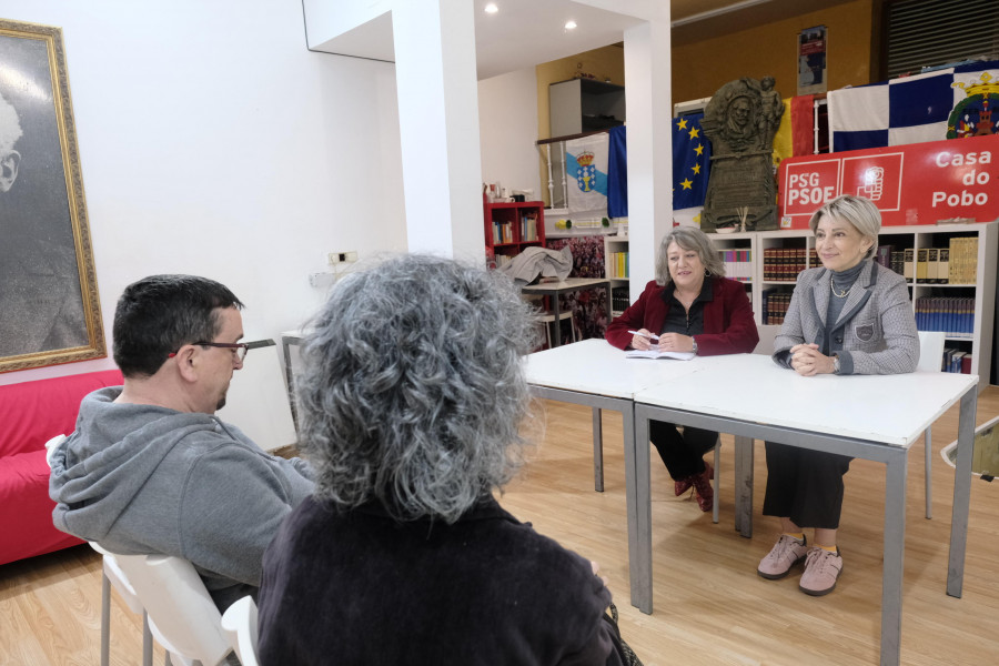 El PSOE de A Coruña denuncia en Ferrol que la Xunta “minimiza” la crisis de los aranceles estadounidenses