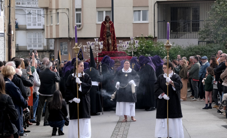 Domingo de Ramos 2025: procesión del Ecce Homo en Ferrol