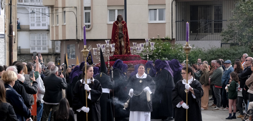 Domingo de Ramos 2025: procesión del Ecce Homo en Ferrol