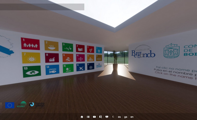 Cabanas y Pontedeume toman parte en una exposición de realidad virtual sobre los ODS