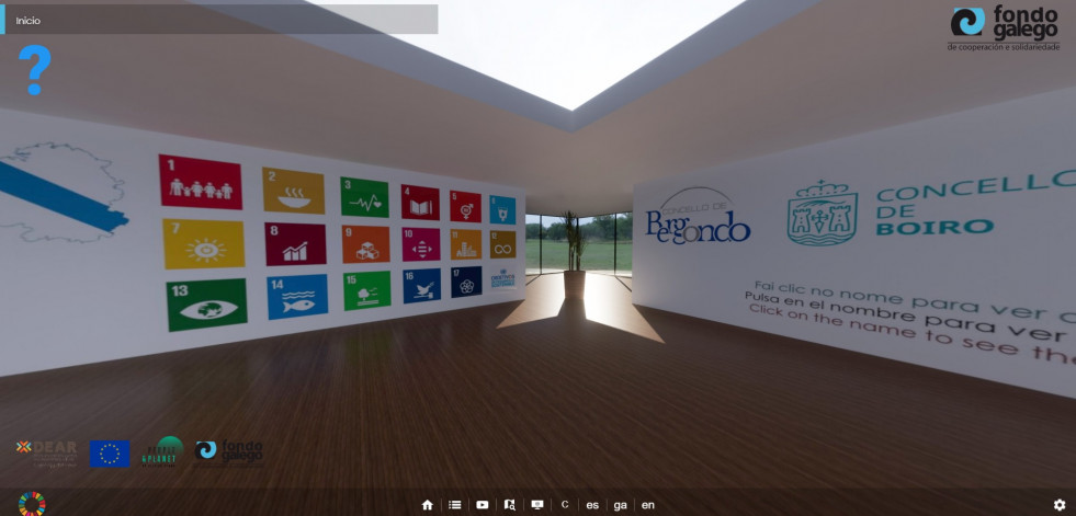 Cabanas y Pontedeume toman parte en una exposición de realidad virtual sobre los ODS