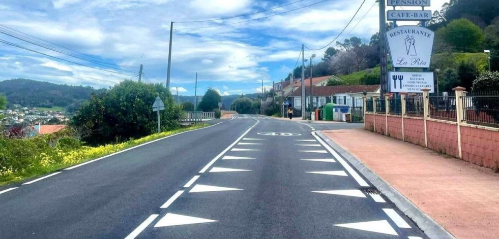 Culminan las obras de mejora en la carretera provincial DP-4803 a su paso por Centroña