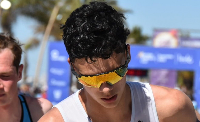 Damián Suárez Couto, triatleta cedeirés: 