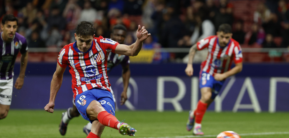 El Atlético insiste en LaLiga con una victoria ante el Valladolid (4-2)