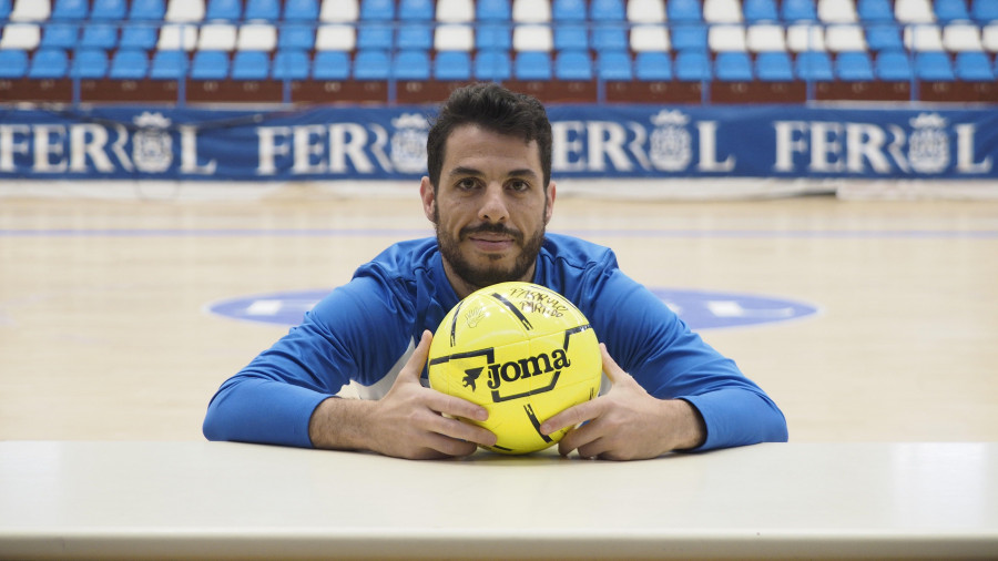 Iván Rumbo: “Sería muy bonito para Ferrol que O Parrulo vuelva a jugar otro playoff”