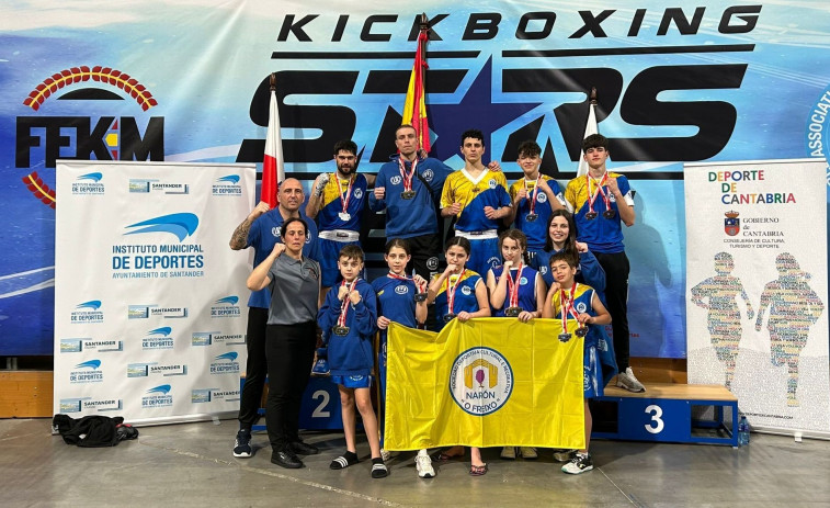El Narón O Freixo y el Juancho Vázquez Trasancos regresan cargados de medallas de Santander