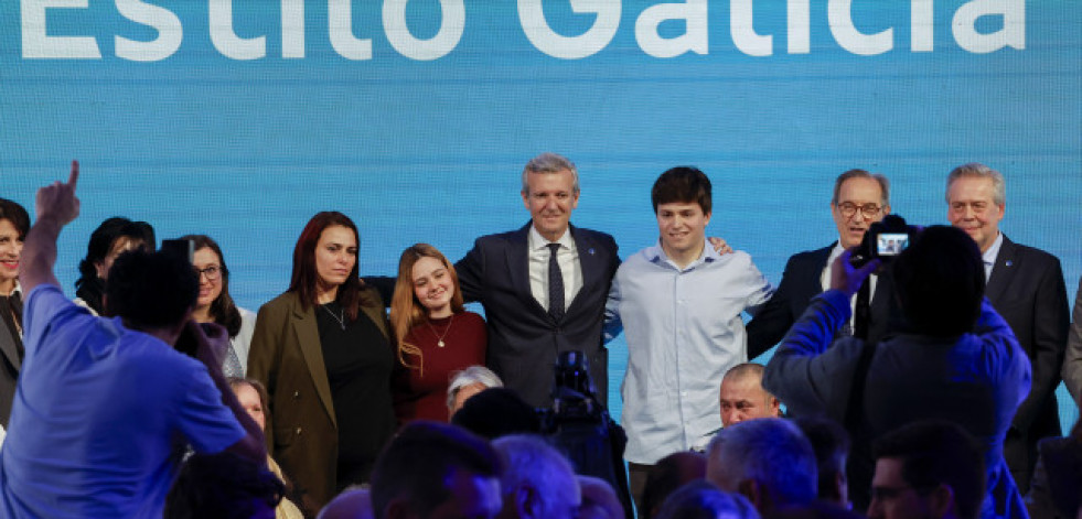 Rueda celebra un año de mandato reivindicando el “Galicia calidade” e instando a acelerar