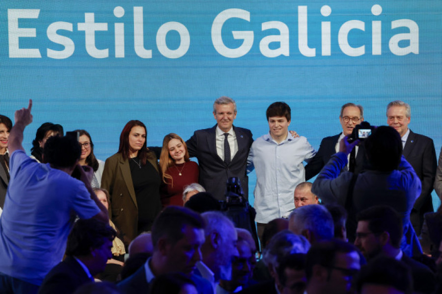 Rueda celebra un año de mandato reivindicando el “Galicia calidade” e instando a acelerar