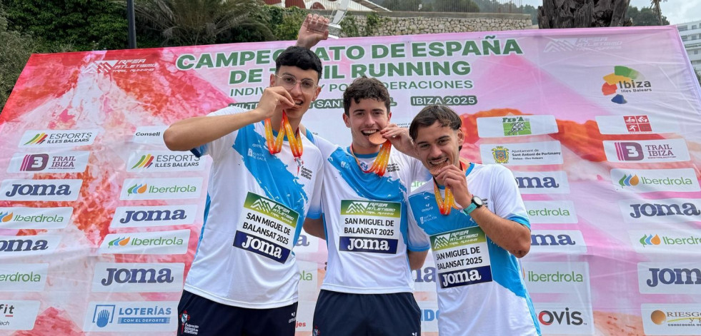 Martín Barreiro refrenda su bronce nacional sub 23 : “Subimos al podio con una sonrisa”