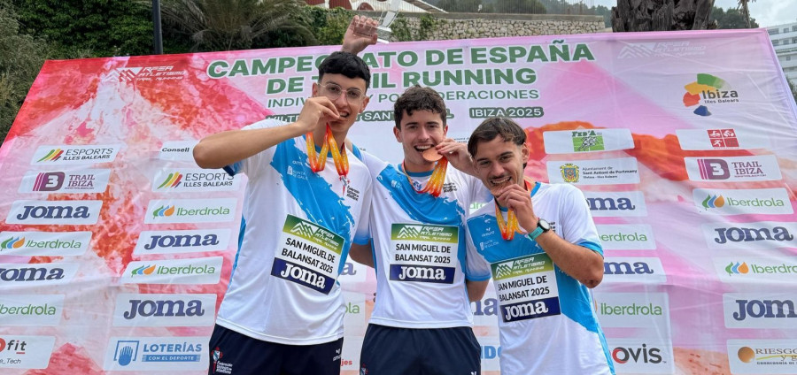 Martín Barreiro refrenda su bronce nacional sub 23 : “Subimos al podio con una sonrisa”