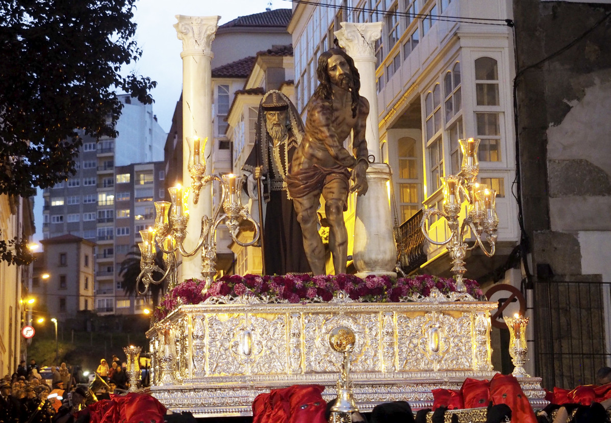 Procesión Jesús atado a la Columna y Vigen de la Esperanza (Jorge Meis) (44)
