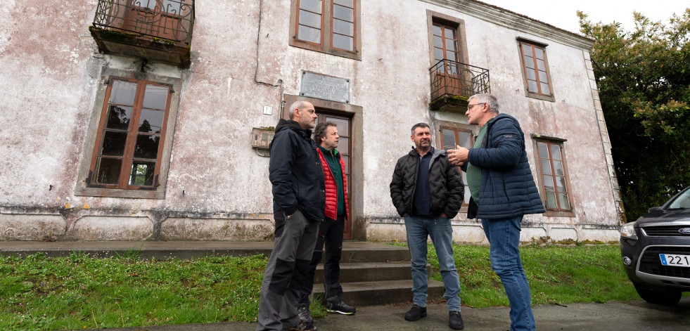 Briegal usará la escuela indiana de A Leiriña, en San Sadurniño, como base operativa