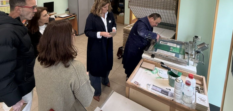 Representantes de Narón toman parte en la jornada de puertas abiertas de Aspaneps